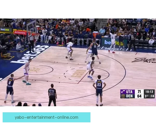 掘金豪取七连胜约基奇三双领衔穆雷37分横扫爵士